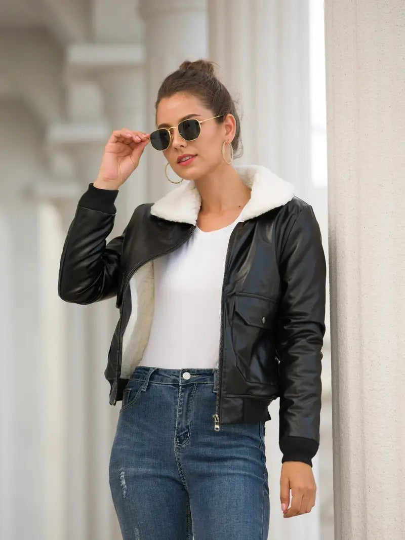 Amber Leather Jacket